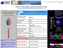 Tablet Screenshot of meteopozuelo.com